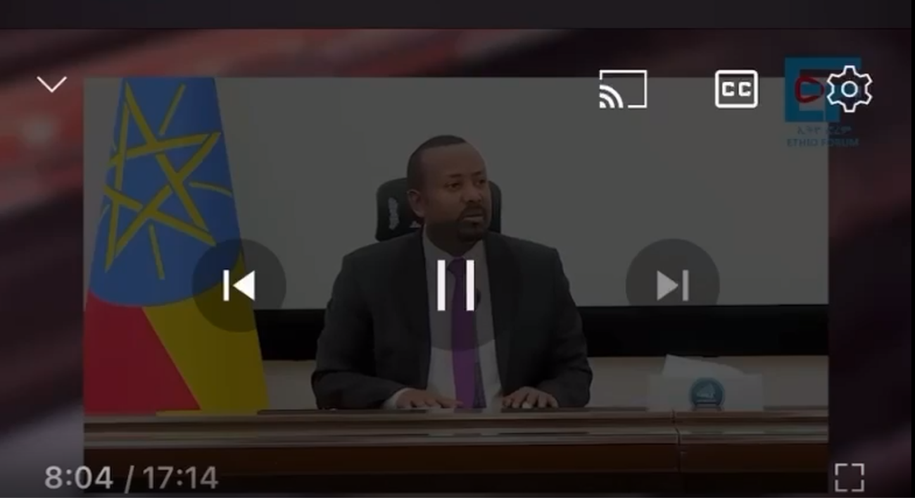 The purported genocide of the Amhara ethnic group in the Oromia region.